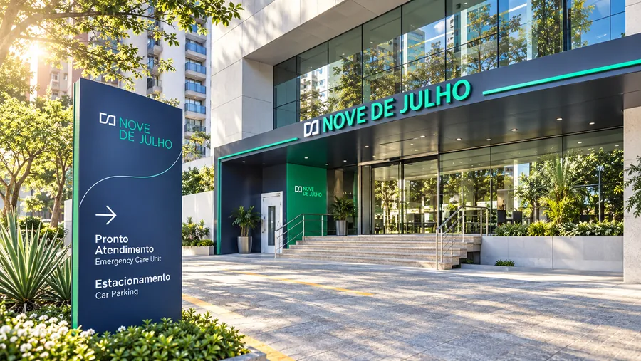 Hospital Nove de Julho - rede credenciada Porto Saúde (imagem ilustrativa)